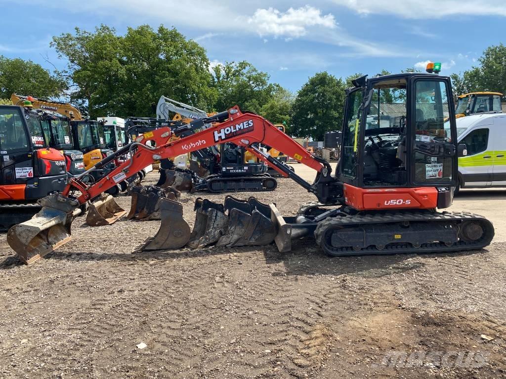 Kubota U 50-5 Mini ekskavatörler, 7 tona dek