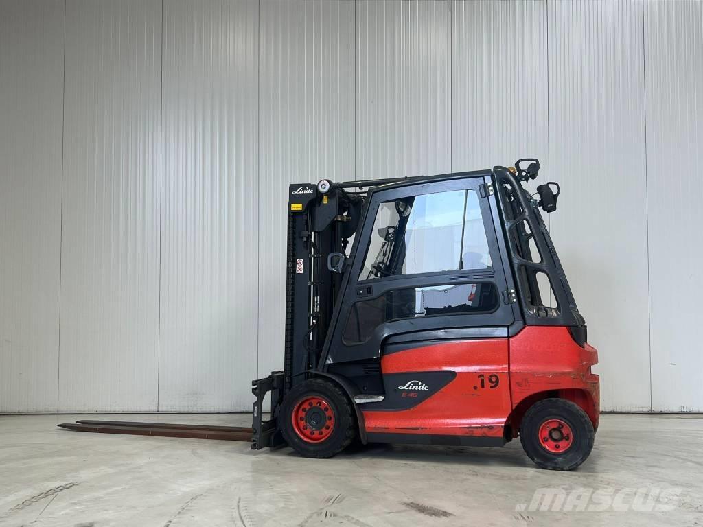 Linde E40H-01/600 Elektrikli forkliftler