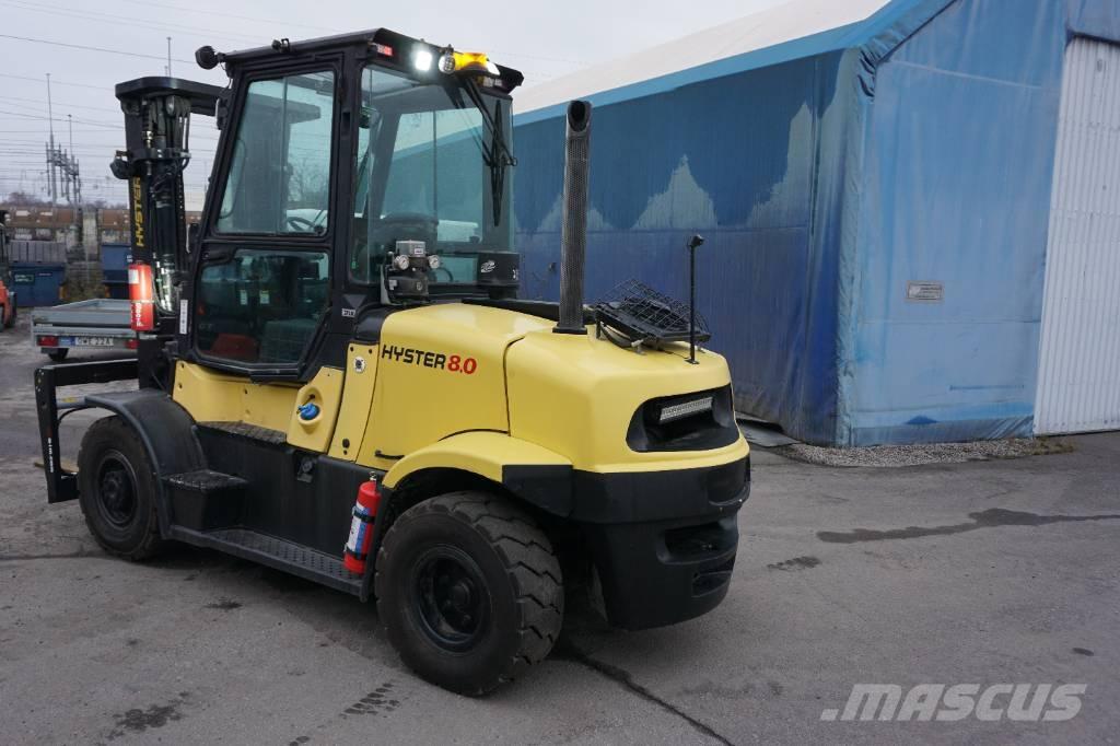 Hyster H8.0FT Dizel forkliftler