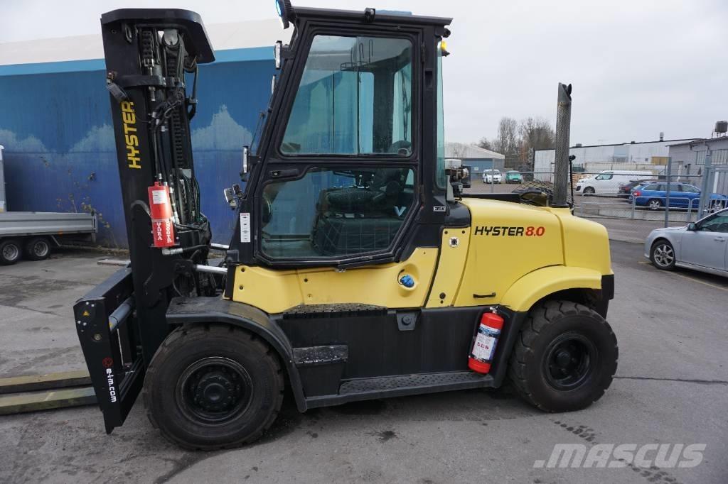 Hyster H8.0FT Dizel forkliftler