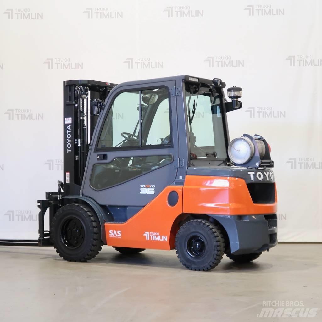 Toyota 02-8FGJF35 LPG'li forkliftler