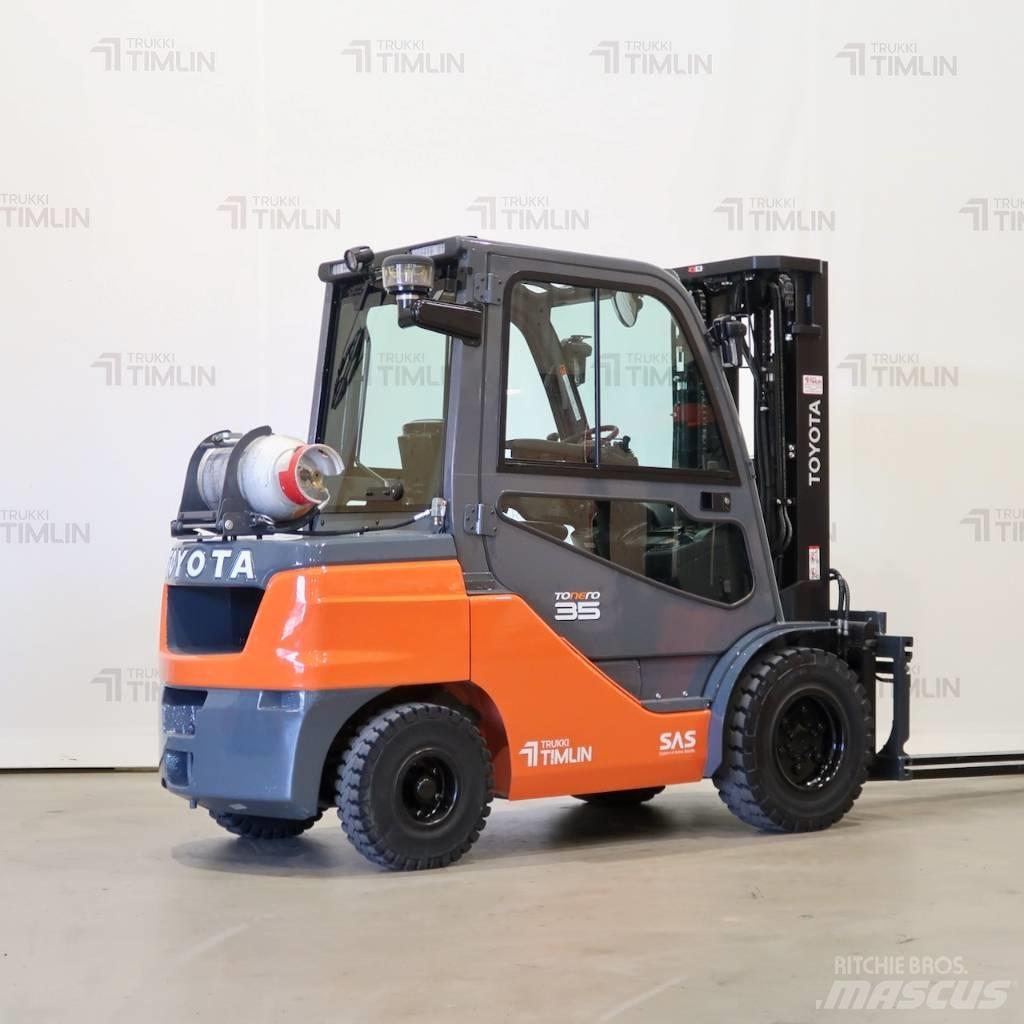 Toyota 02-8FGJF35 LPG'li forkliftler