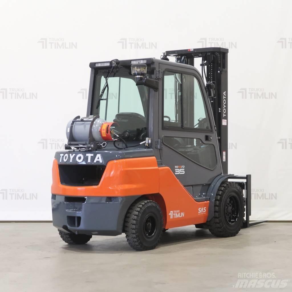 Toyota 02-8FGJF35 LPG'li forkliftler