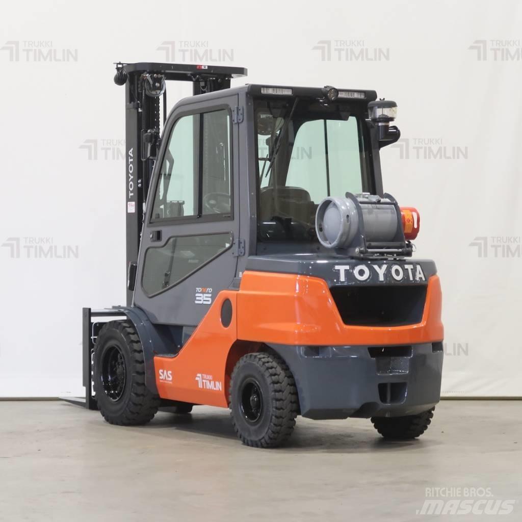 Toyota 02-8FGJF35 LPG'li forkliftler