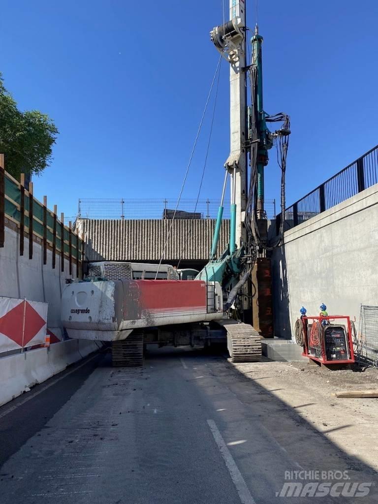 Casagrande B360XP Kazik ve ankraj makinalari