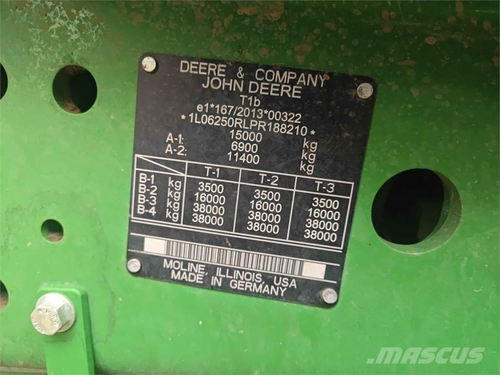 John Deere 6R 250 Traktörler