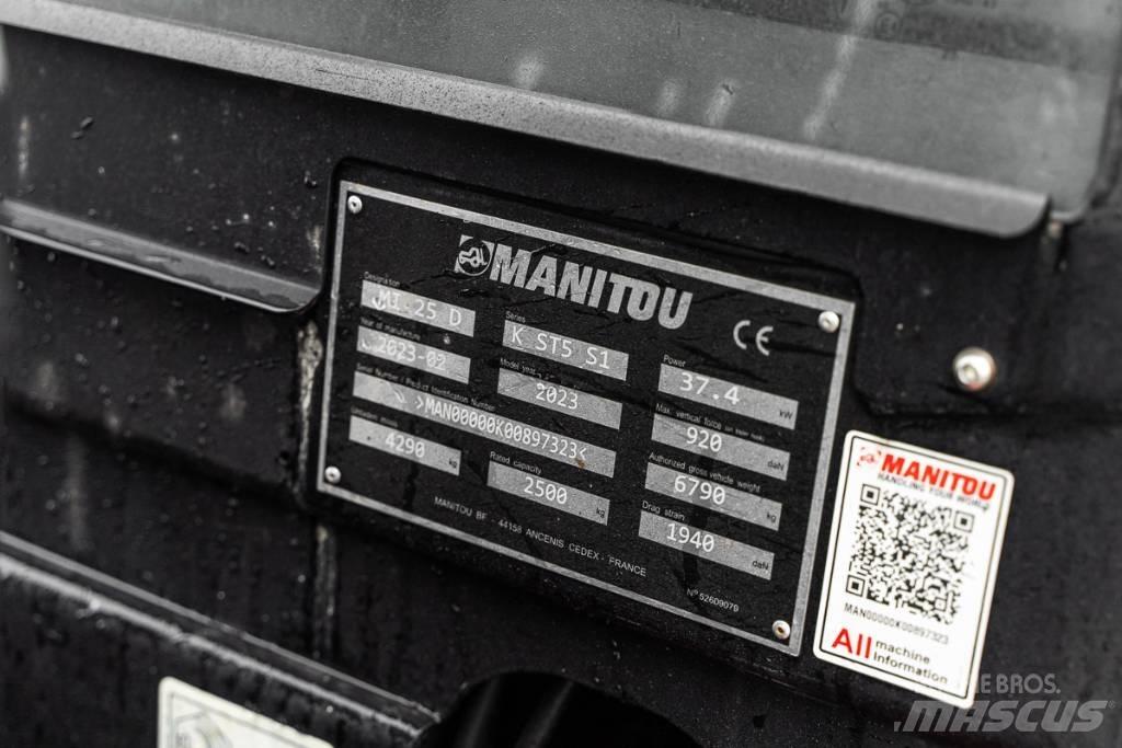 Manitou MI 25 D Dizel forkliftler