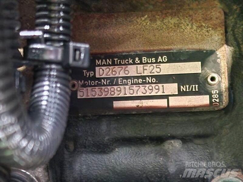 MAN D2676 LF25 Motorlar