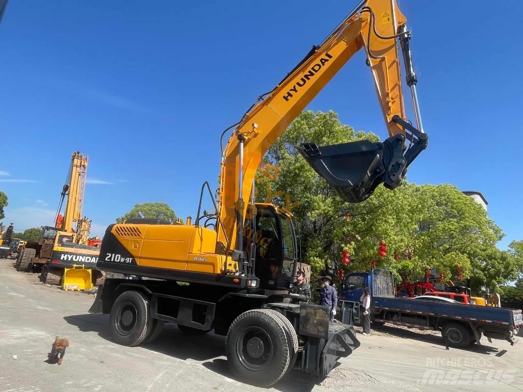 Hyundai Robex 210W-9 Lastik tekerli ekskavatörler