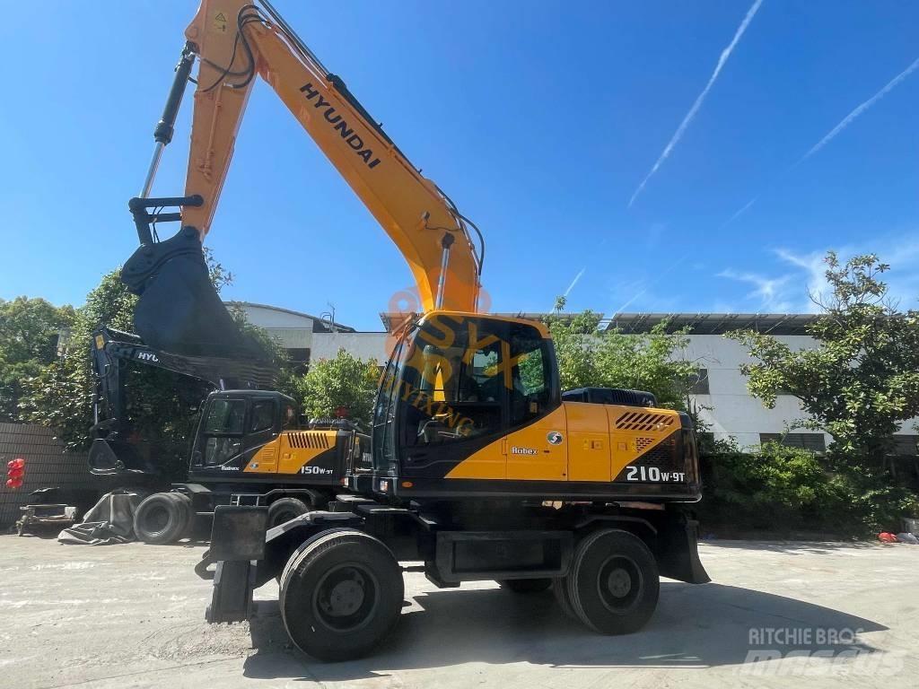 Hyundai Robex 210W-9 Lastik tekerli ekskavatörler