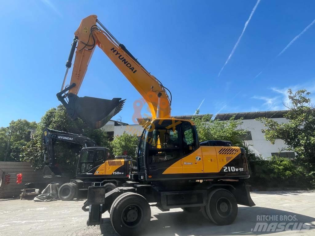 Hyundai Robex 210W-9 Lastik tekerli ekskavatörler