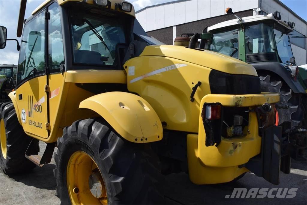 New Holland LM 430 Teleskopik personel platformları