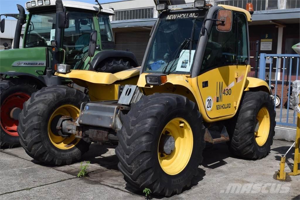 New Holland LM 430 Teleskopik personel platformları