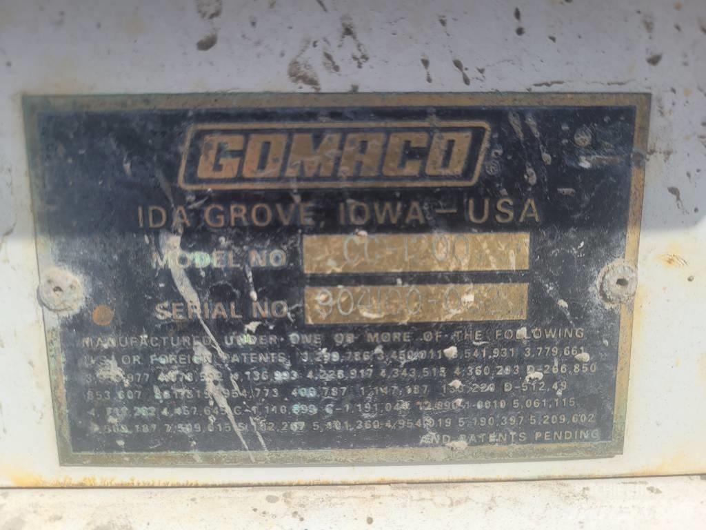 Gomaco CC1200 Beton aksesuarlari