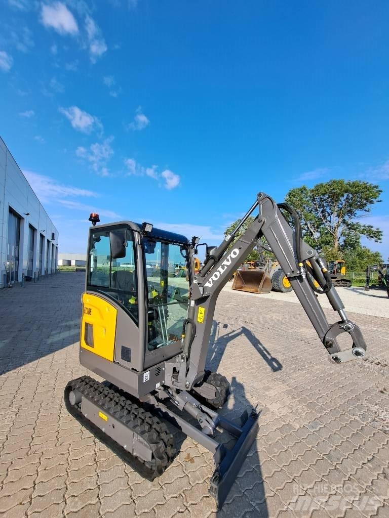 Volvo EC 18 E Mini ekskavatörler, 7 tona dek