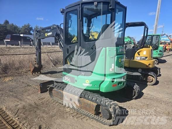 John Deere 35G Mini ekskavatörler, 7 tona dek