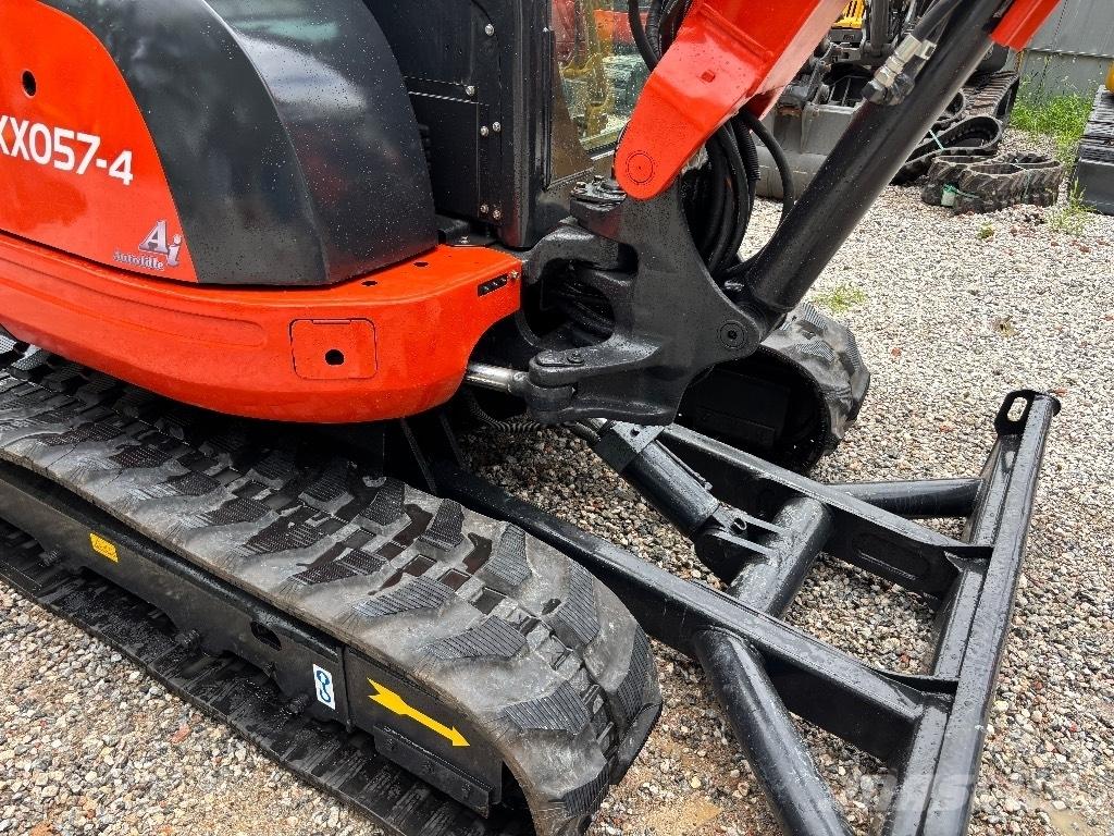 Kubota KX 057 Mini ekskavatörler, 7 tona dek