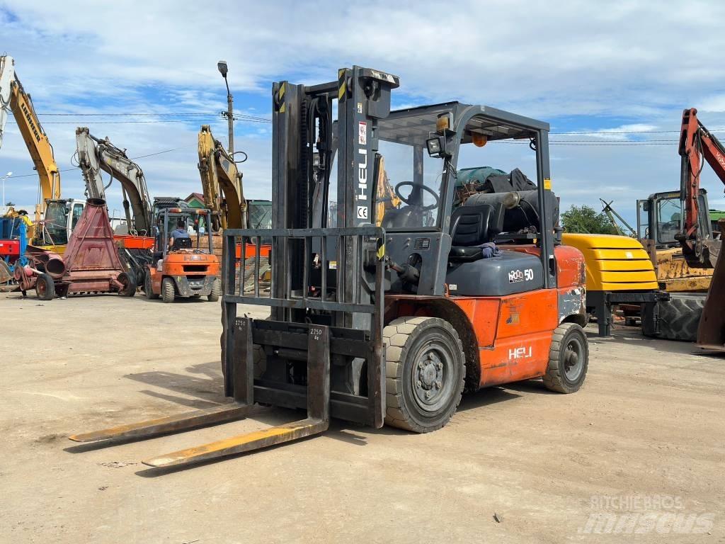 Heli CPQD50 LPG'li forkliftler