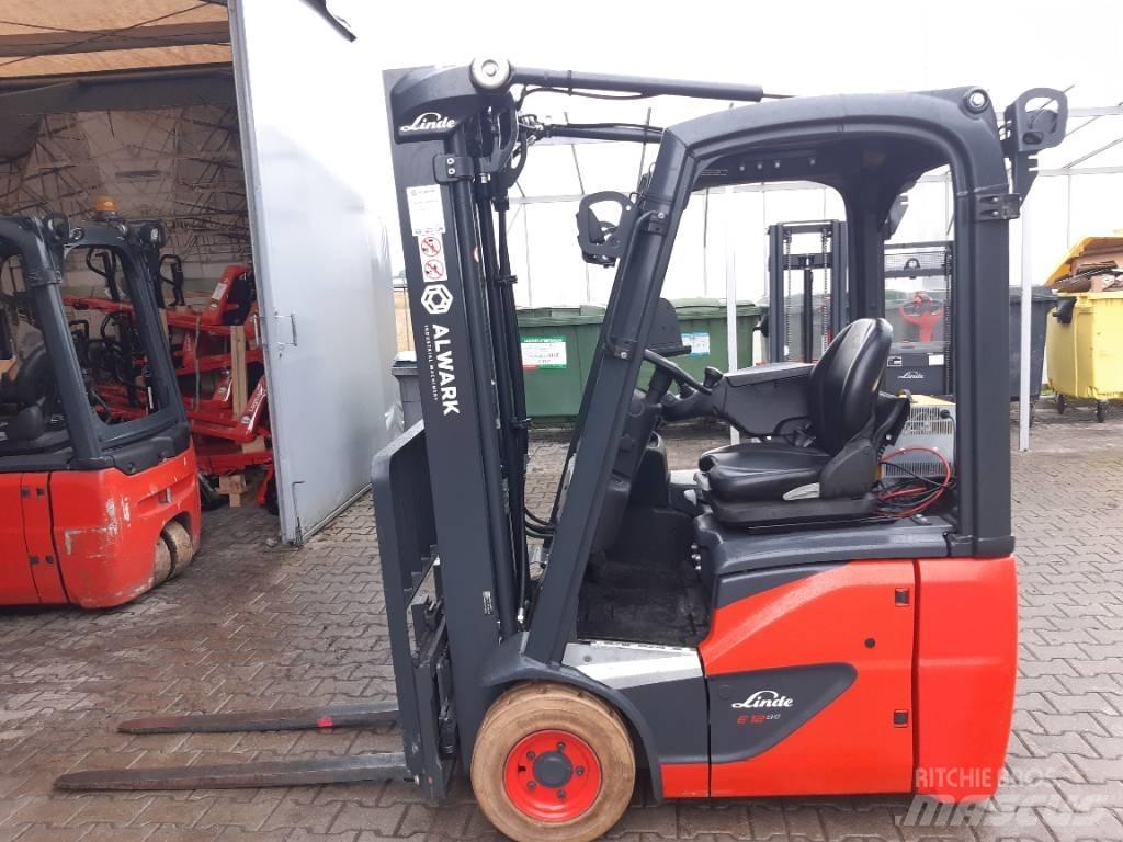 Linde E 12 Elektrikli forkliftler