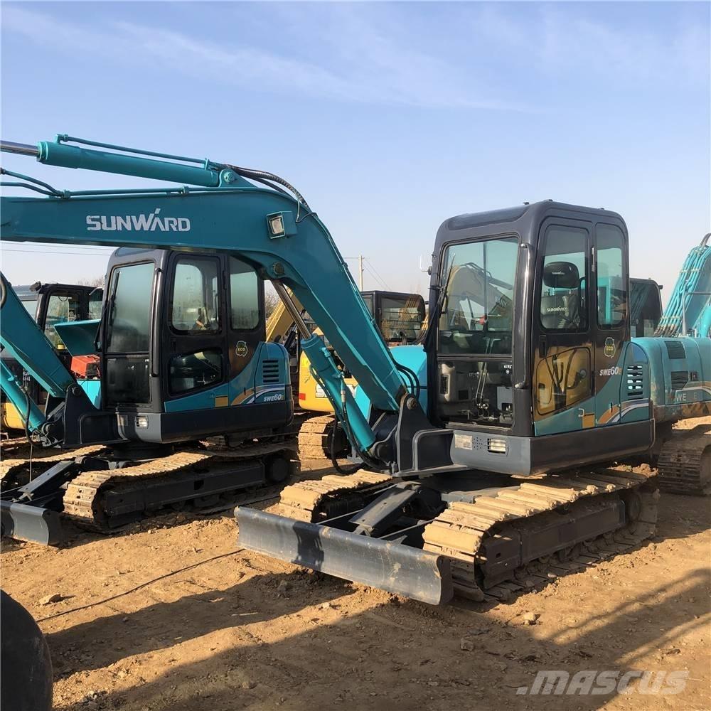 Sunward SWE60E Mini ekskavatörler, 7 tona dek