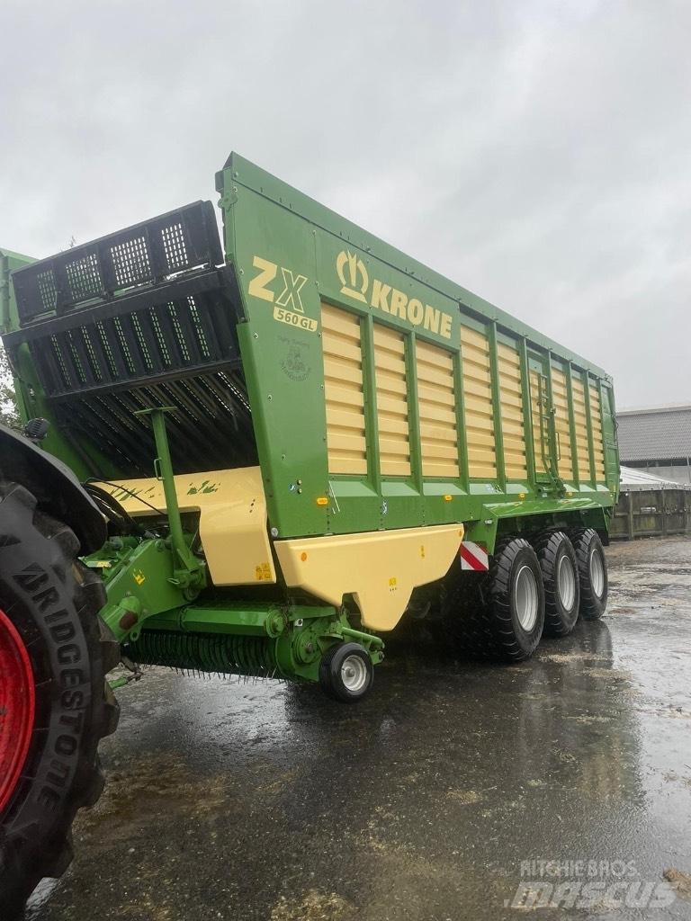 Krone ZX 560 GL Kendi yükler römorklar