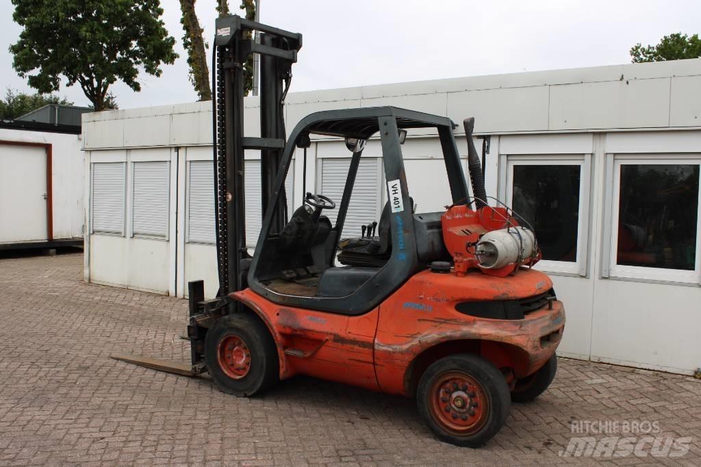 Linde H 45 T-600 LPG'li forkliftler