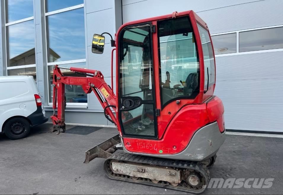 Yanmar SV15 Mini ekskavatörler, 7 tona dek