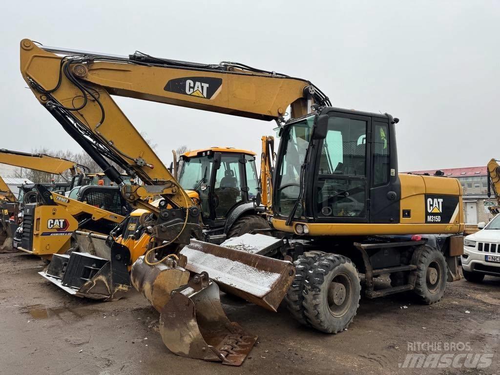 CAT CAT315D Lastik tekerli ekskavatörler