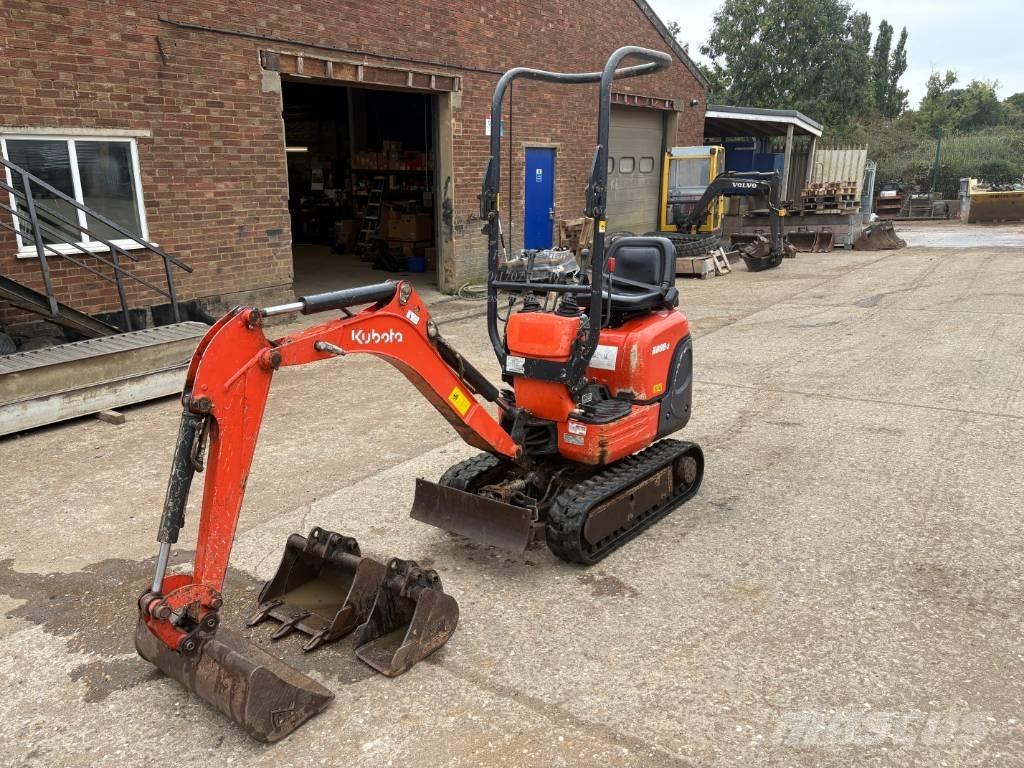 Kubota K 008-3 Mini ekskavatörler, 7 tona dek