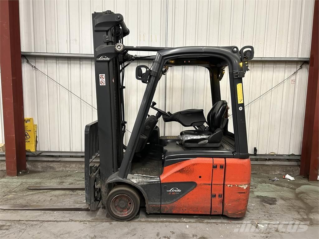 Linde E16C-02 Elektrikli forkliftler