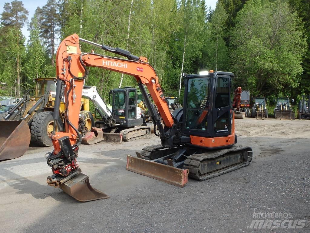 Hitachi ZX 55 U-5 A Mini ekskavatörler, 7 tona dek