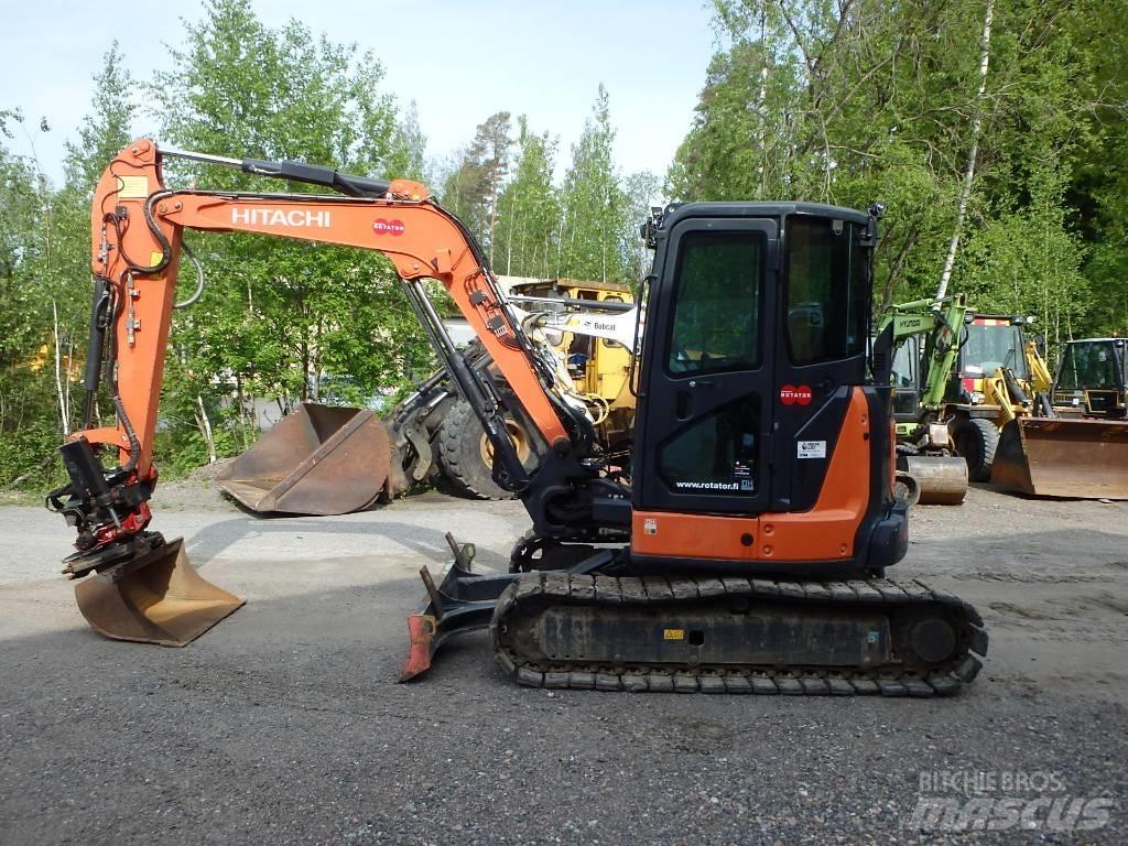 Hitachi ZX 55 U-5 A Mini ekskavatörler, 7 tona dek