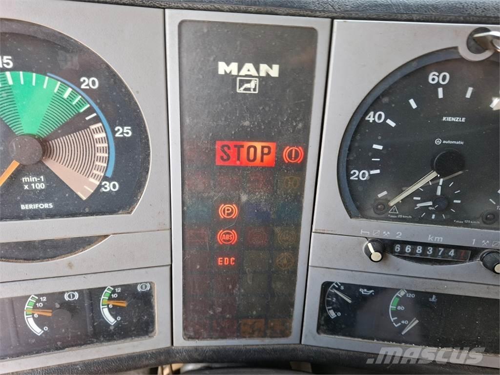 MAN 27.414 6X6 Damperli kamyonlar