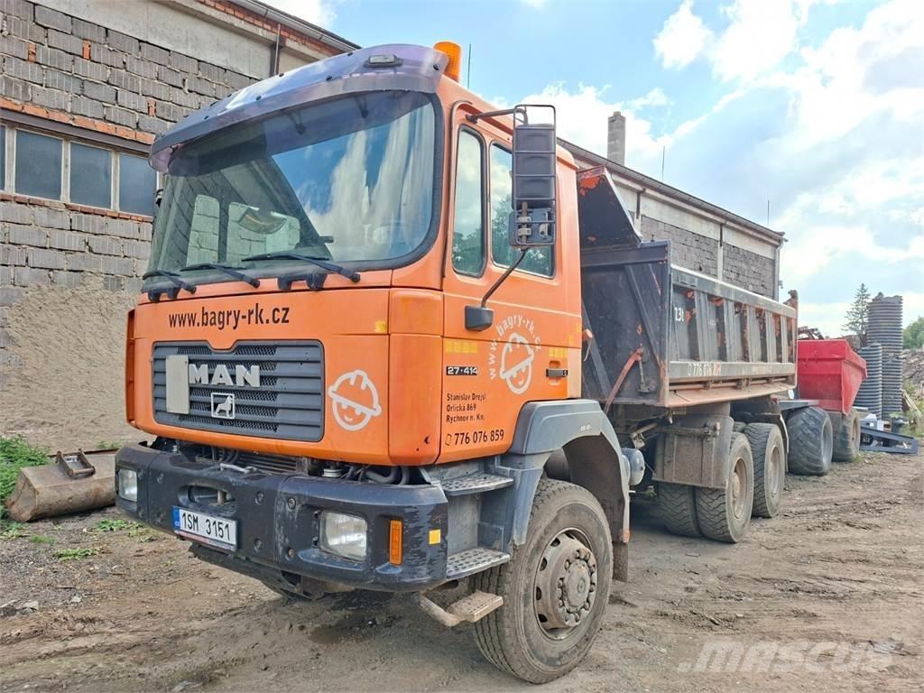 MAN 27.414 6X6 Damperli kamyonlar