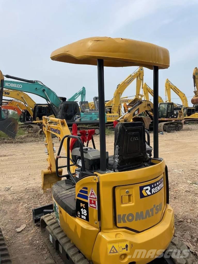 Komatsu PC18 Mini ekskavatörler, 7 tona dek