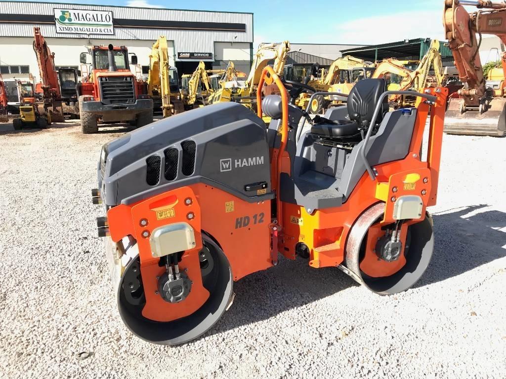 Hamm HD 12 VV Kombine silindirler