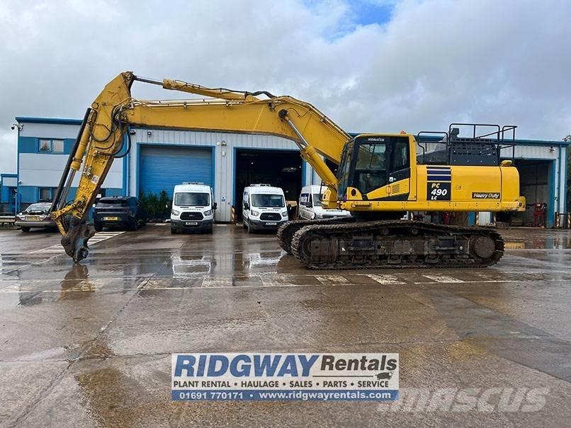 Komatsu PC 490 LC-11 Paletli ekskavatörler