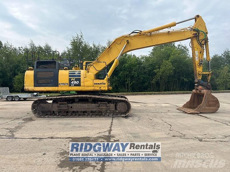 Komatsu PC 490 LC-11 Paletli ekskavatörler