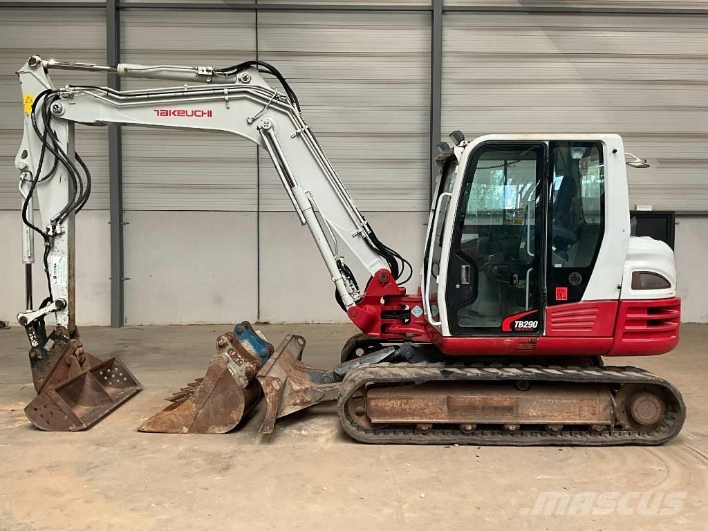 Takeuchi TB 290 Midi ekskavatörler 7 - 12 t