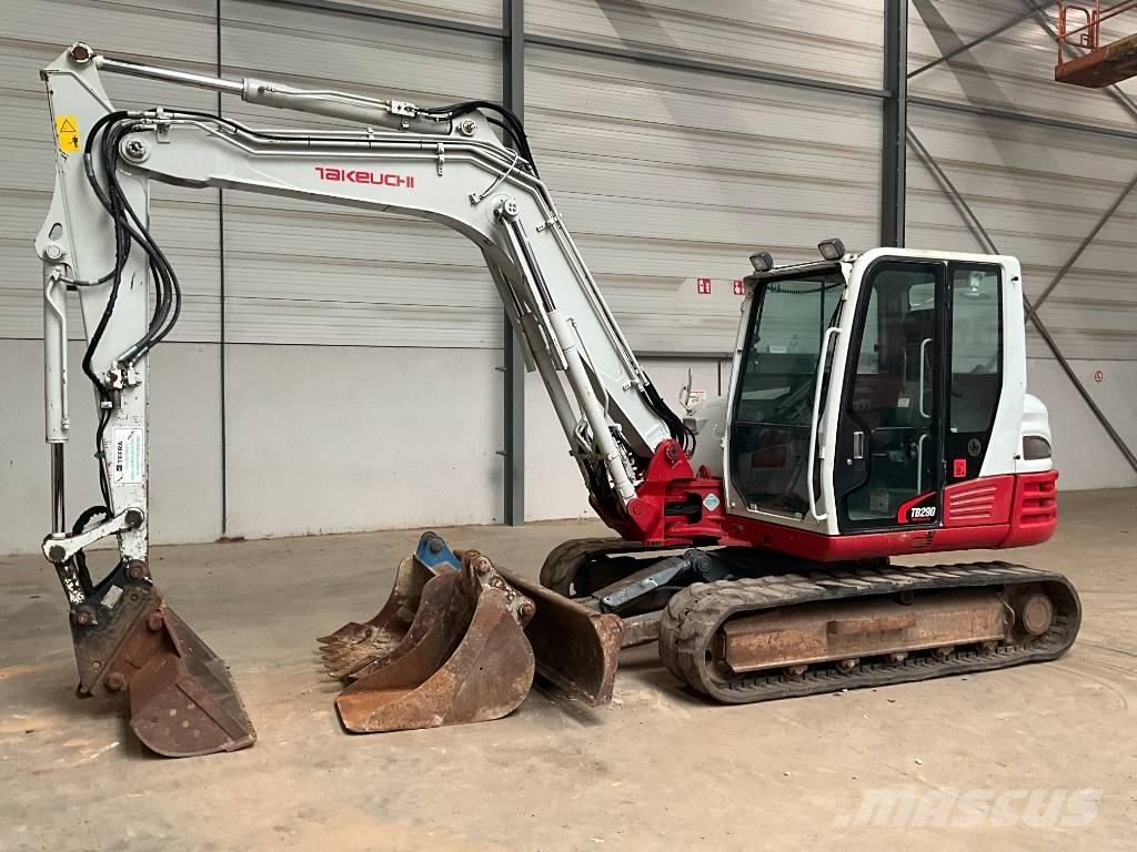 Takeuchi TB 290 Midi ekskavatörler 7 - 12 t