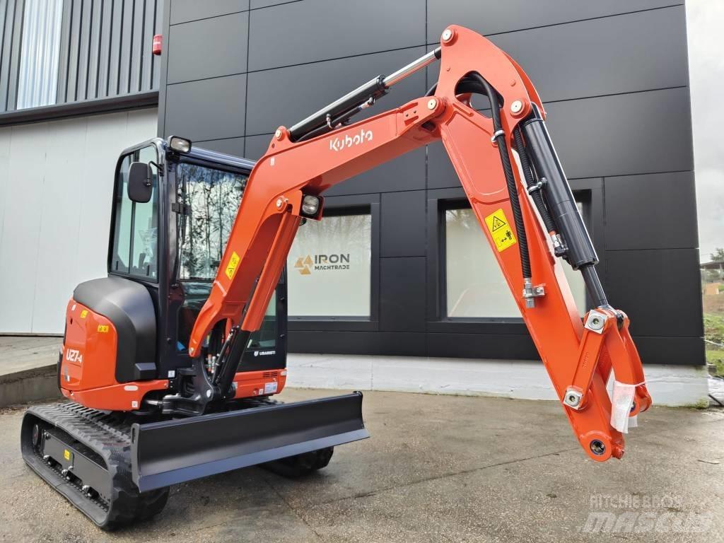 Kubota U 27-4 Mini ekskavatörler, 7 tona dek