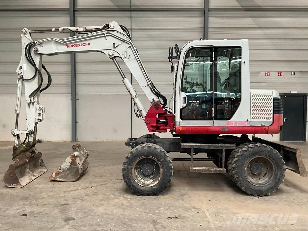 Takeuchi TB 175 W Lastik tekerli ekskavatörler