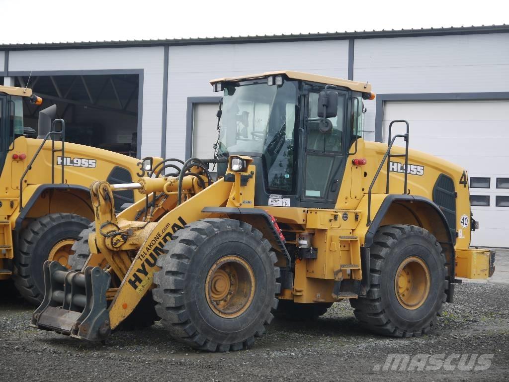 Hyundai HL955 Tekerlekli yükleyiciler