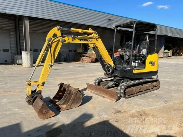 Yanmar SV 26 Mini ekskavatörler, 7 tona dek