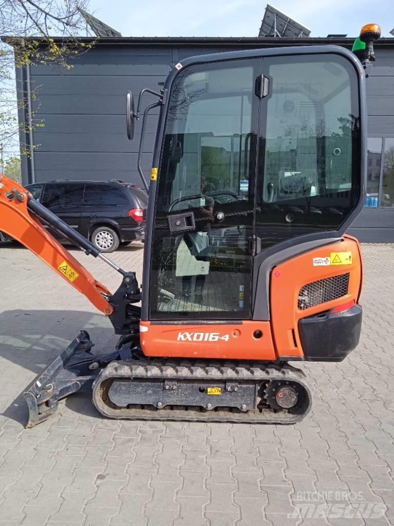 Kubota KX 016-4 Mini ekskavatörler, 7 tona dek
