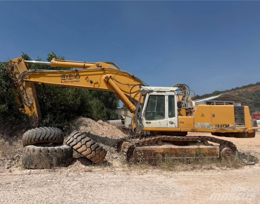 Liebherr R 964 HD Paletli ekskavatörler