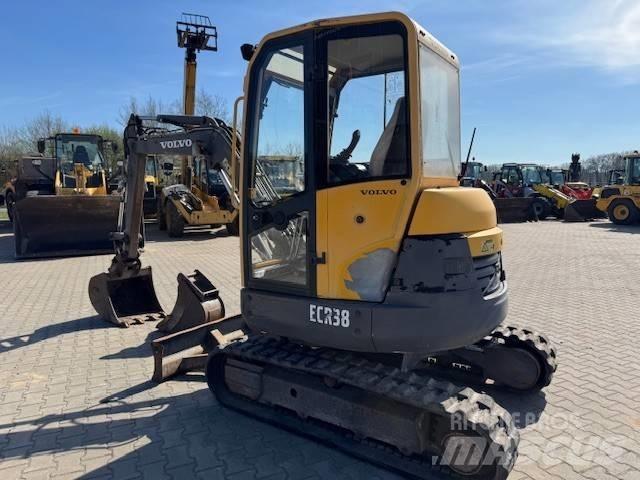 Volvo ECR 38 Mini ekskavatörler, 7 tona dek