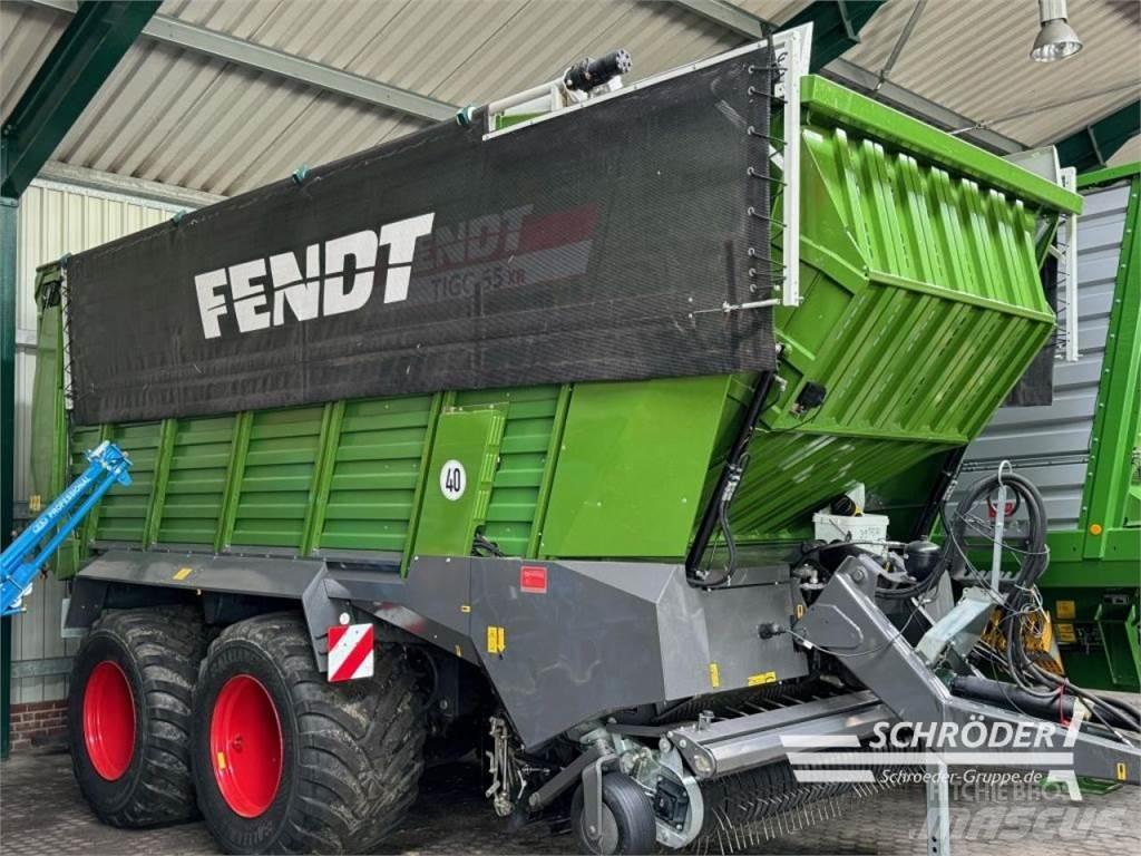 Fendt TIGO 65 XR Kendi yükler römorklar