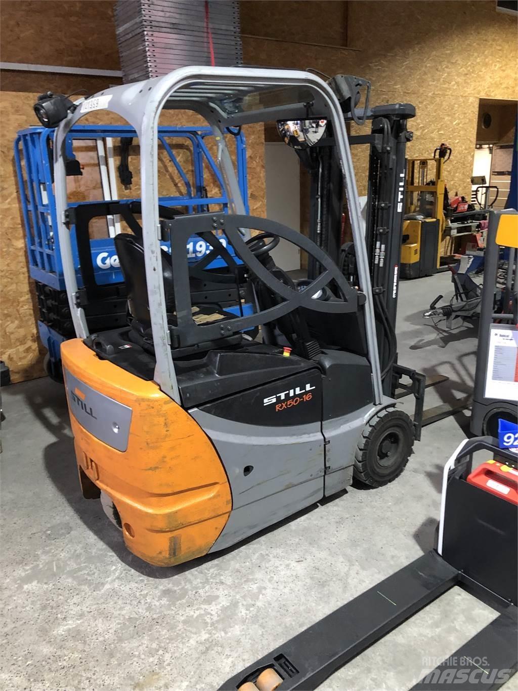 Still RX50-16 Elektrikli forkliftler