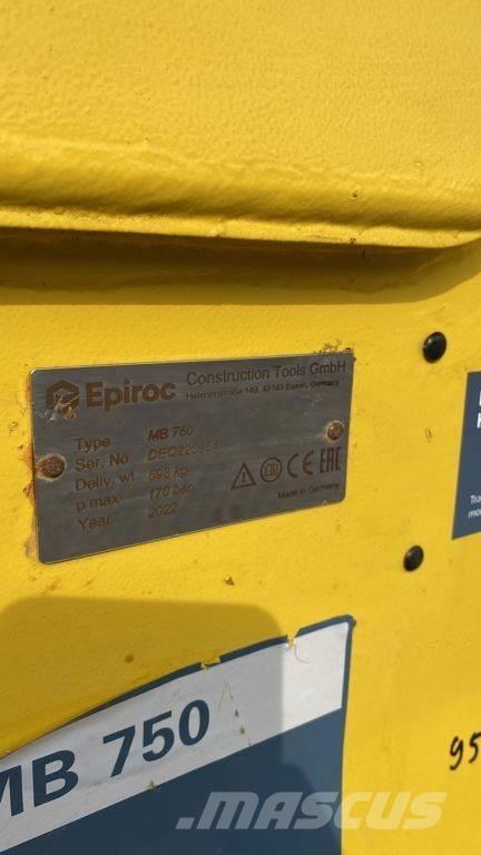 Epiroc MB750 Hidrolik kırıcılar